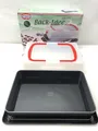 Dr. Oetker Rechteckige Springform mit Servierboden & Abdeckhaube - defekt
