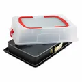 Dr. Oetker Rechteck-Springform BackIdee mit Haube Emaille Backform Kuchenform