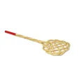 Neustanlo Teppichkehrer Teppichklopfer 3-fädig, 750 x 260 x 10 mm, hell mit Handschutz, Ergonomischer Griff, langlebig, einfache Handhabung