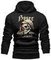 LOBO NEGRO Herren Kapuzen-Pulli Hoodie für den etwas älteren Nörgler: Böser Alter Mann