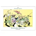 Kawanabe Kyosai - Einhundert Dämonen Kunstkalender (Wandkalender 2026 DIN A4 quer) CALVENDO Monatskalender von time4arts Kunstkalender/ Timearts Kunst