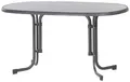 Sieger 252/G Boulevard-Klapptisch Mecalit 140x90x72 cm, eisengrau