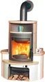 HARK Kaminofen »Avenso GT ECOplus«, 6 kW, Dauerbrand, creme