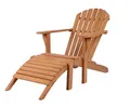 bene living Teakholz Gartenliege/Sessel - Adirondack Montreal