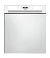 Whirlpool WBC 3C26 teilintegrierter Geschirrspüler/ 60 cm/NaturalDry - automatische Türöffnung/Farbe Edelstahl