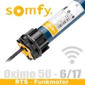 Somfy Oximo 50 RTS 6/17 - Funk-Rohrmotor Rolladenantrieb Rolladenmotor Rolladen