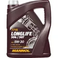5 Liter MANNOL 5W-30 LONGLIFE 504/507 BMW Longlife-04 MB 229.51 Porsche C30 VW 504 00 VW 507 00 VW TL 52 195