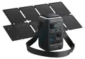 SOLIX Tragbare Powerstation C300X DC + Faltbares Solarpanel PS60 (grau, 288Wh, 300 Watt, PD 3.1)