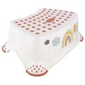 keeeper Tritthocker "Rainbow" in Weiß - (B)40,5 x (H)14 x (T)28,5 cm