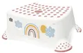 keeeper kids Tritthocker "tomek Rainbow" weiß