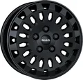 Mak Overland gloss black mirror ring 8x18 ET53 - LK5/118 ML71.1 Alufelge schwarz