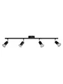 Philips Limbali bar/tube black 4x50W 230V