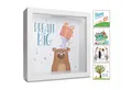 GLÜCKSWOLKE Spardose mit 9 Motive zur Auswahl, (Wunscherfüller, Dream Big, Lebensbaum, Travel, Hochzeit, Sparschwein, Mäuse, Monster, Dschungel, Kinder), Geldgeschenke Verpackung für Geburtstag I Sparbüchse Junge & Mädchen