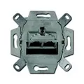 Busch-Jaeger 0218/12-101 RJ-45 Metallisch Steckdose (0218/12-101)