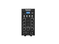 OMNITRONIC GNOME-202P Mini-Mixer schwarz | 2-Kanal-DJ-Mixer mit Bluetooth und MP3-Player im Miniaturformat | Regelbarer Mikrofoneingang/Kopfhörerausgang über 6,3-mm-Klinke