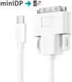 PURE IS1300-015 - MiniDP/DVI Kabel - iSerie 1,50m