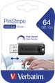 Verbatim 49318 USB   64GB  Pin Stripe 3.0     U3 bk VER