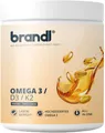 brandl Omega-3 D3 K2, 120 Softgels