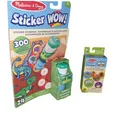 NEW Melissa & Doug Sticker Wow Dog 24 page Book and Stamper 300 sticker.+ 300