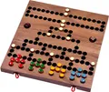 Blockade – Würfel- und Strategiespiel - 2 bis 4 Spieler - Spielfeld 26 x 27 cm klappbar