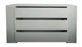 Schubkasteneinsatz Schrankeinsatz Zubehör für Kleiderschrank 96x43x54cm Leinen g