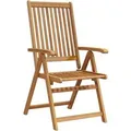 vidaXL Klappbare Gartenstühle 4 Stk Massivholz Akazie 3065515