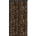 Arsvita Flauschvorhang Flauschgardine Vorhang 56 cm x 185 cm Unistreifen Braun