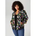 Aniston PLUS Blouson Mit Blumendruck bunt 42 EU