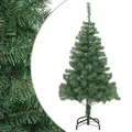 vidaXL Künstlicher Weihnachtsbaum mit Ständer 150 cm 380 Zweige