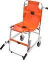 VEVOR EMS-Treppenstuhl 159kg Tragfähigkeit faltbarer Notfall-Treppensteigrollstuhl aus Alu mit 2 Rädern tragbarer Treppenlift Krankenwagen Feuerwehrmann Evakuierung für ältere Menschen und Behinderte