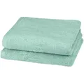 Ross Premium Uni Handtücher Boucle Handtuch 50x100 cm | eukalyptus - grün
