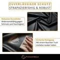 Sitzbezug Kunstleder – wasserabweisender Werkstattschoner für Autositz