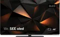 LOEWE We. SEE 48 Zoll OLED-TV, Ultra HD, Smart TV, HDR, Dolby Atmos, 60W Soundbar, drehbarer Tischfuß, AirPlay, HDMI 2.1, schlankes Design