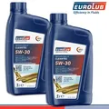 EuroLub 2 x 1 l Cleantec (Mid SAPS) 5W-30 Motoröl VW BMW Mercedes General Motors