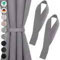 Raffhalter für Vorhänge 2X  Vorhang Raffhalter 72x5 cm  waschbare Gardinenhal...