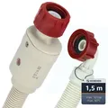 Aquastop Schlauch 1,5M  3/4″Sicherheitszulaufschlauch für Waschmaschine Spüler