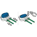 Genisys - Ambrogio ® Kompatible Kabel-verbinder Draht Reparatur Verbindungsklemme Mähroboter Zucchetti ® Wasserdichtoriginal 3m Inhalt (kv+ak) 10x314