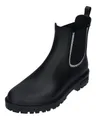 VERBENAS Gaudi Mate Glitter Gummistiefel Negro Plata