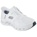Skechers GLIDE-STEP PRO Slip-On Sneaker Slipper, Freizeitschuh mit komfortabler Heel Pillow Funktion weiß 41