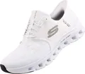 Skechers Glide-Step Pro White Leather / Grey Größe EU 41