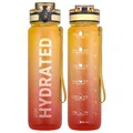 Trinkflasche, Sport Trinkflasche, BPAfrei Tritan 1L/500ML/750ML Auslaufsicher...