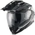 Nexx X.WED 3 Gobi Motocross Helm, grau-weiss, Größe L für Männer