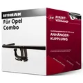Für Opel Combo Typ K9 (Auto Hak) Anhängerkupplung horizontal abnehmbar neu