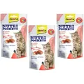 GIMCAT NUTRI POCKETS Lachs Snack mit Omega 3&6 3x60g