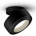 Più R alto Volt Cone Glas C80 2700K Schwarz matt
