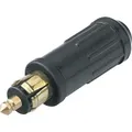 Pro Car 65015 Normstecker mit Schraubkontakten 15 A, Schwarz - passend für alle Normsteckdosen nach DIN EN ISO 4165 - Schwarz