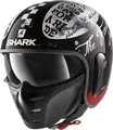 Shark Motorradhelm S-Drak 2 Tripp In Jethelm, integriertes Sonnenvisier