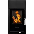 Buderus Logaflame HLS216 Heizeinsatz, 8 kW, Muldenfeuerung, Türanschlag links