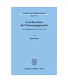 Gerichtsschutz als Verfassungsgarantie.: Zur Auslegung des Art. 19 Abs. 4 GG., H