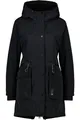 ALIFE and Kickin CharlottAK A Parka – Damen Winterjacke Parka – Warm & Stylisch mit Kapuze – Perfekt für Kalte Tage, Herbst & Winter – Robuste Jacke Moonless S